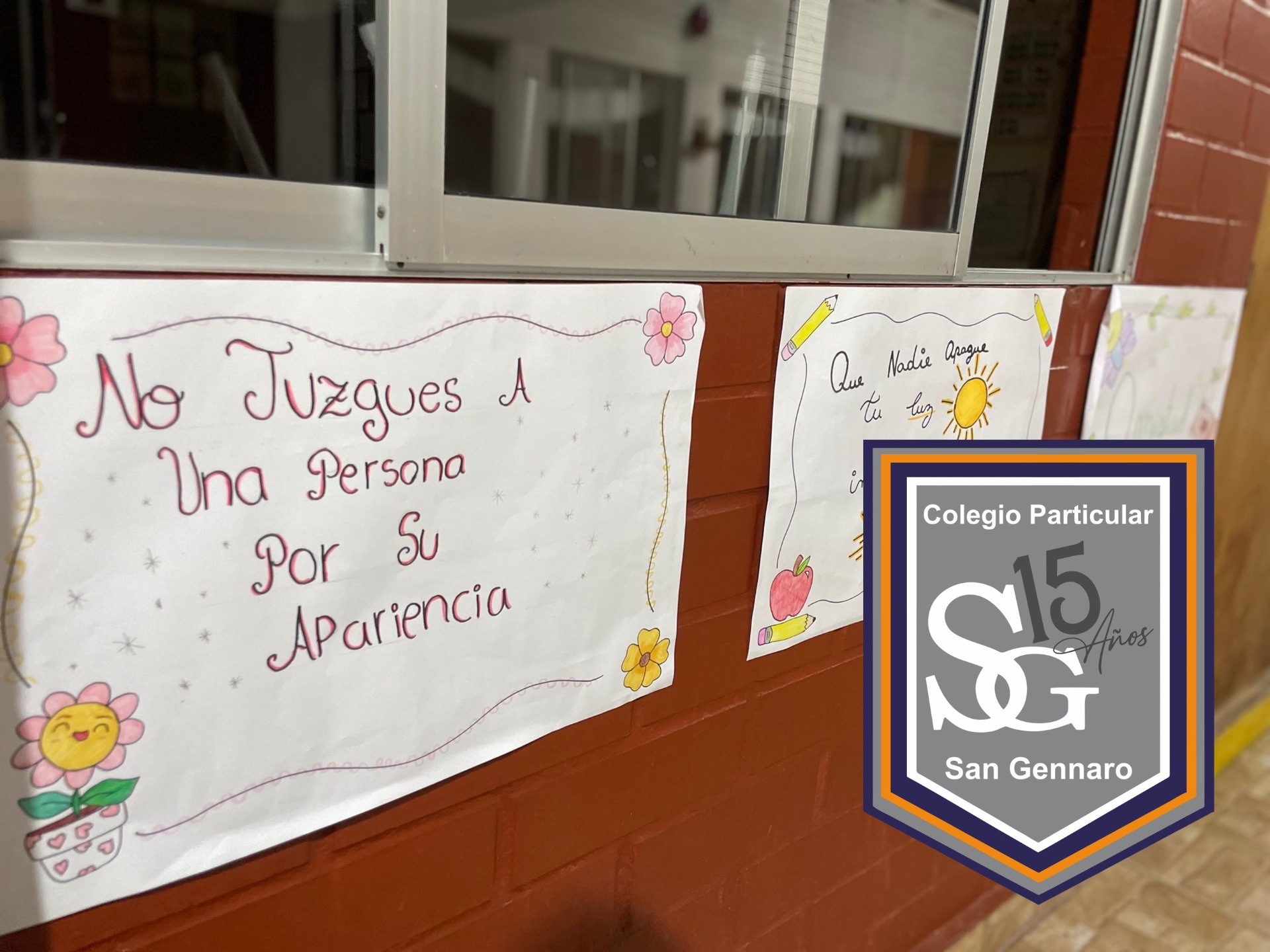 Confección de Carteles Convivencia Escolar