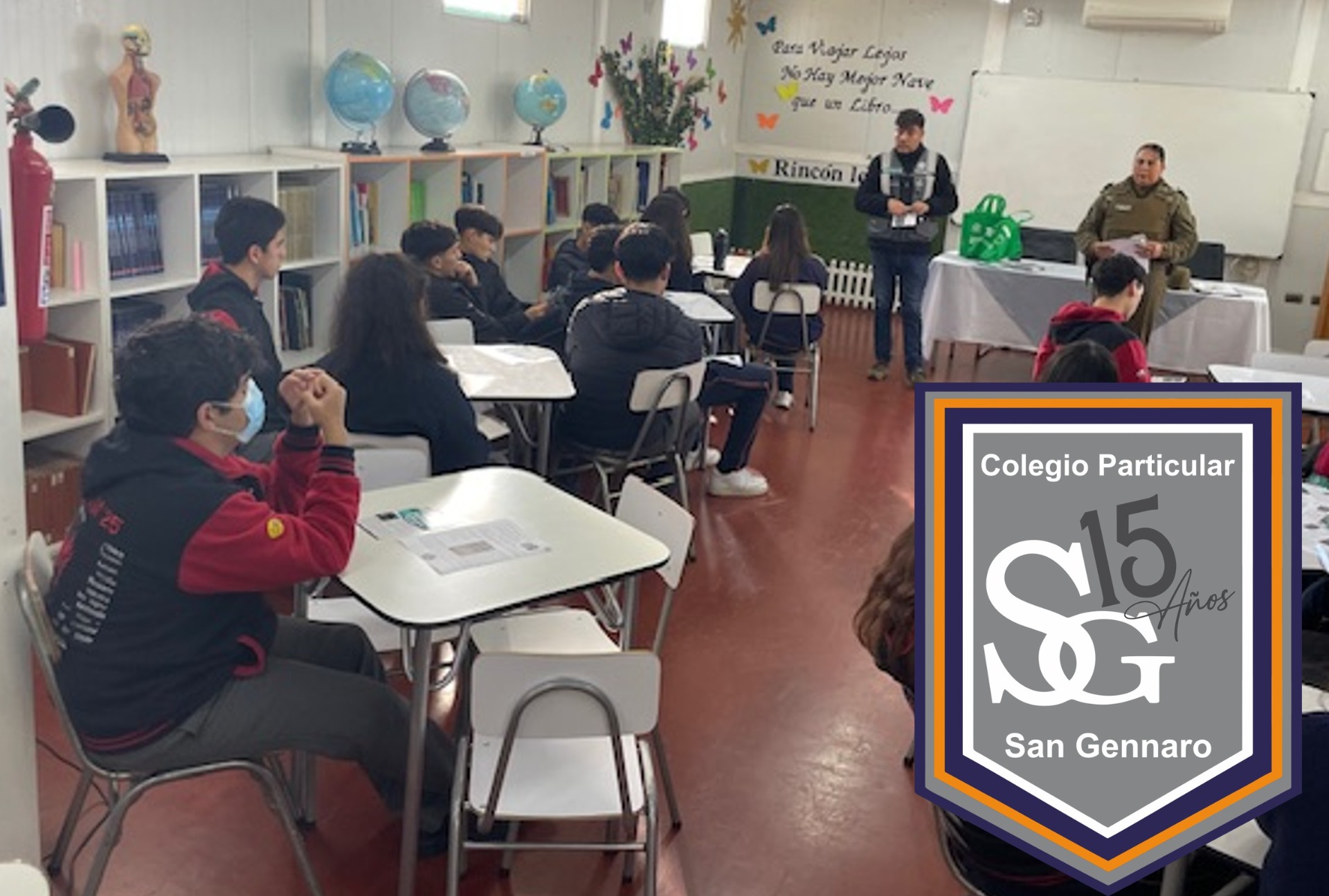 Charla Paine Seguro y Carabineros de Chile