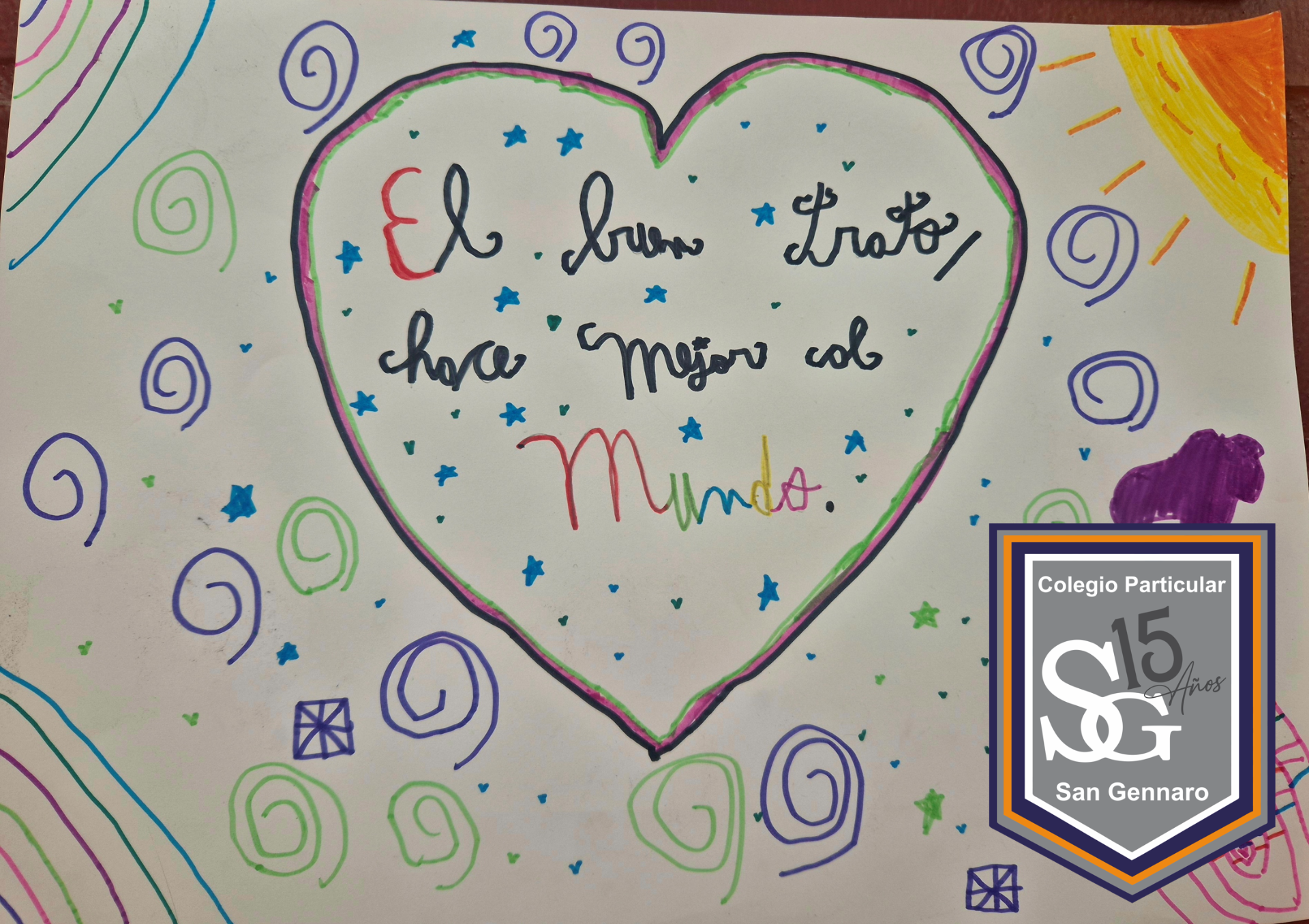 Trabajos Taller del buen trato - Tercero Básico