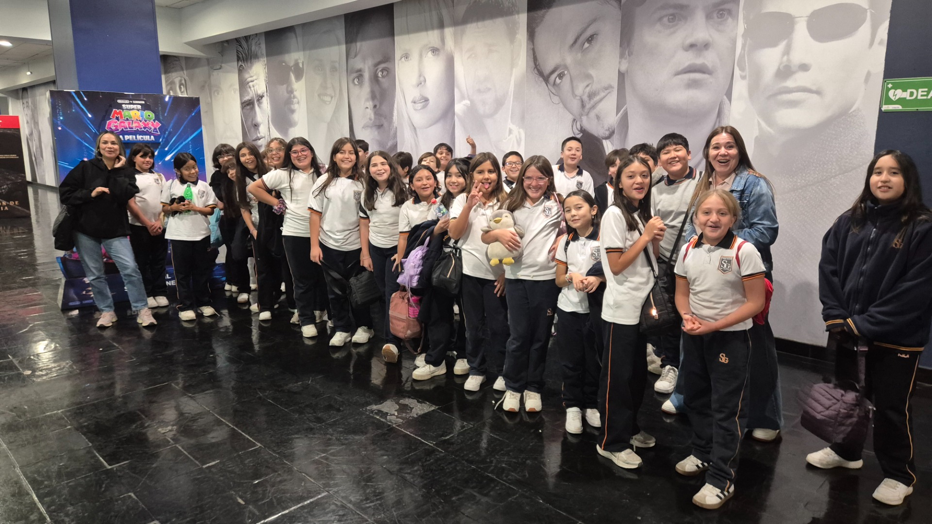 Salida Pedagógica Cine Quinto Año básico