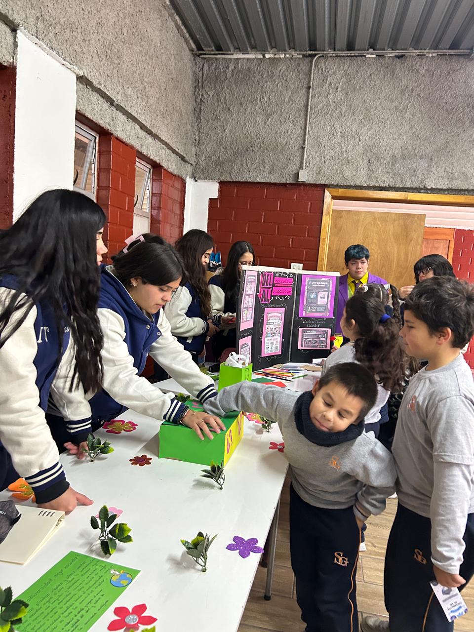 Muestra de Ciencias para la ciudadanía tercero medio.